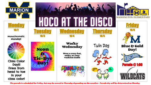 Homecoming Spirit Week